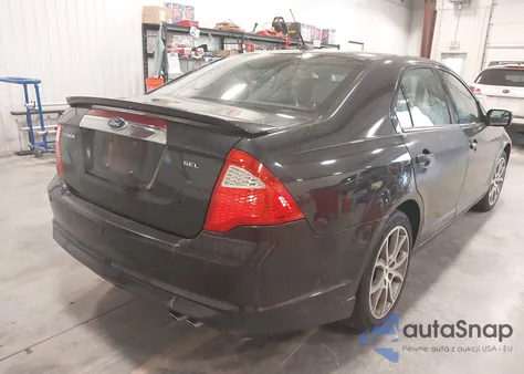 2012 Ford Fusion Sel из США, поврежденный, VIN 3FAHP0JA4CR415936